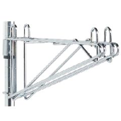 Metro 2WS21S Stainless Steel Shelf Support for 21" Double Shelves