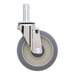 Metro 5MDA High Modulus Standard Dry App. Caster with Donut Bumpers, No Brake - 250 lb. Capacity, 5"