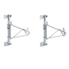 Metro SW23C Wall Mount End Unit, Supports Two 14" Shelf Levels