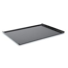 MFG Trays 600000-5167 Conductive ESD Shallow Tray with Drop Ends, Black, 23.88" x 29.88" x 1.5"