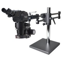 OC White TKEPZ-850 Ergo-Zoom® EPZ-850 Position Zoom Binocular Microscope with Dual Boom Stand & Ring Light