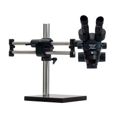 OC White TKPZ ProZoom® PZ-6.5 Binocular Microscope with Dual Boom Stand & Ring Light