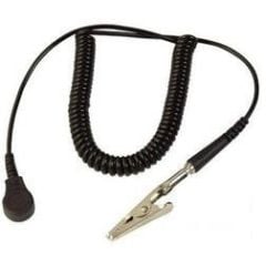 StatPro PAC-2651 Wrist Strap Coil Cord with 4mm Snap, 6'