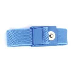 StatPro PAC-2653 Adjustable Elastic Wrist Strap with 4mm Snap, Blue