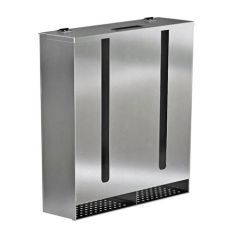 Stainless Steel Sterile Glove Dispenser with 2 Slots, 7.5" x 24.5" x 24"