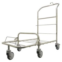 Perfex 22-98 TruCLEAN Stainless Steel Pro XL Cart, 19" x 40.75" x 37"