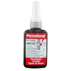 Permabond HM118 Threadlocker - 50mL Bottle