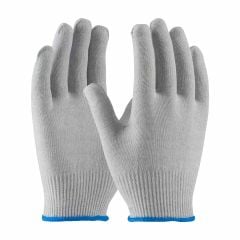 PIP 40-6410 CleanTeam® ESD-Safe Uncoated Seemless Knit Nylon & Carbon Fiber Gloves, 13-Gauge, Gray (Case of 300)