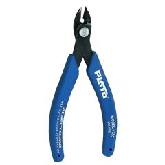 Techspray 1755 Plato® Lightweight Heavy-Duty Big Shear Wire Cutter with Cushioned Rubber Handles, 5.125" OAL