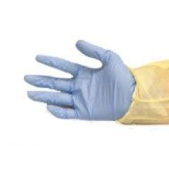 PrimaPro Powder-Free 5 Mil Nitrile Cleanroom Gloves, Blue