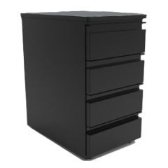 Production Basics 8574 Freestanding Drawer Unit with (4) 6" Drawers