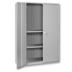 Pucel HDSC-3648-19-2 Heavy Duty Storage Cabinet w/ 1 Fixed 1 Adj. Shelves, 36" x 48" x 19"