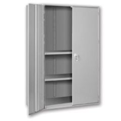 Pucel HDSC-4848-19-2 Heavy Duty Storage Cabinet w/ 1 Fixed 1 Adj. Shelves, 48" x 48" x 19"