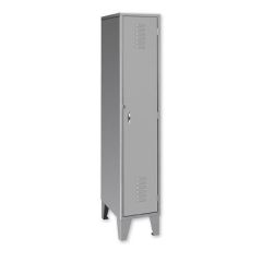 Pucel STL-1218-60 Single Tier Steel Locker with 1 Door, 18" x 12" x 60"