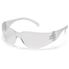 Pyramex S4110S Intruder Safety Glasses, Clear Frame & Clear Hardcoat Lens