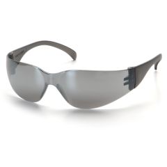 Pyramex S4170S Intruder Safety Glasses, Silver Mirror Frame & Silver Mirror Hardcoat Lens