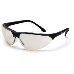 Pyramex SB2880S Rendezvous Safety Glasses, Black Frame & Indoor/Outdoor Mirror Lens