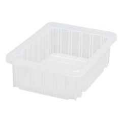 Clear-View Dividable Grid Containers, 8.25" x 10.88" x 3.5"