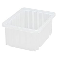 Clear-View Dividable Grid Containers, 8.25" x 10.88" x 5"