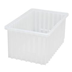 Clear-View Dividable Grid Containers, 10.88" x 16.5" x 8"