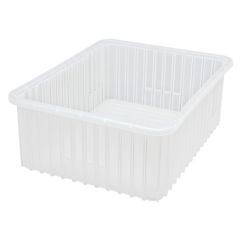 Clear-View Dividable Grid Containers, 17.5" x 22.5" x 8"