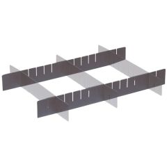 Quantum DL91035 9.19" Long Dividers for Dividable Grid Containers, 3" Tall