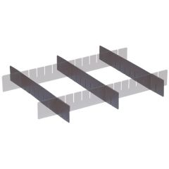 Quantum DS91025 8.25" Short Dividers for Dividable Grid Containers, 2" Tall