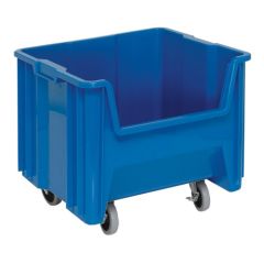 Quantum QGH805MOB Heavy-Duty Giant Stack Mobile Containers, Blue, 16.5" x 17.5" x 12.5"
