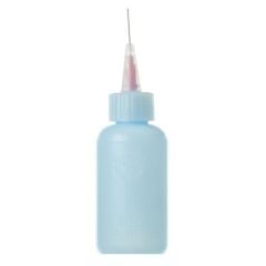 R&R Lotion FD-1-ESD Flux Dispensing Bottle with 26-Gauge Needle, Blue, 2 oz.