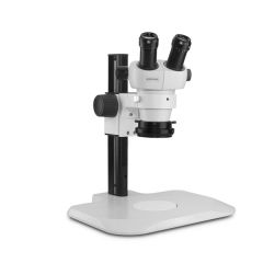 Scienscope ELZ-PK2-R3E ELZ-Series Binocular Microscope with Track Stand & High Intensity LED Ring Light