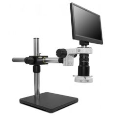 MAC3 Ergonomic Inspection System with Quad-Control LED Light, Single Arm Boom Stand & 1080p Camera
