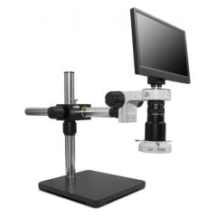 MAC3 Ergonomic Inspection System with LED Ring Light, Single Arm Boom Stand & 1080p Camera