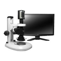 Scienscope MZ7A-PK5D-SC2-E2D MZ7 Micro Video Inspection System with LED Ring Light, Track Stand & 1080p Camera