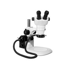 Scienscope NZ-Series Binocular Microscope with Post Stand & Annular Ring Light