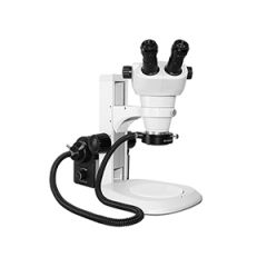 Scienscope NZ-Series Binocular Microscope with Track Stand & Annular Ring Light