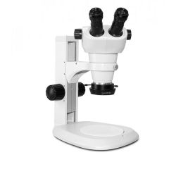 NZ-Series Binocular Microscope with Track Stand, High Intensity LED Ring Light & Polarizer