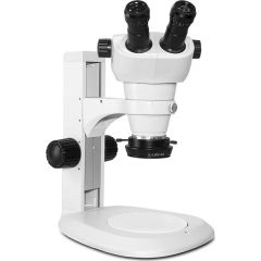 NZ-Series Binocular Microscope with Track Stand & High Intensity LED Ring Light