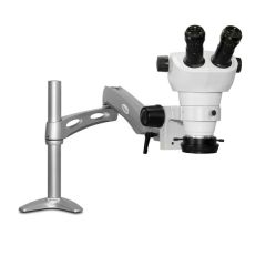 NZ-Series Binocular Microscope with Articulating Arm, High Intensity LED Ring Light & Polarizer