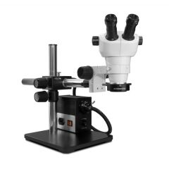 NZ-Series Binocular Microscope with Boom Stand & Annular Ring Light