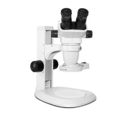 SSZ-II Series Binocular Microscope with Track Stand & LED Ring Light