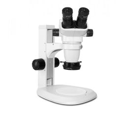 SSZ-II Series Binocular Microscope with Track Stand, High Intensity LED Ring Light & Polarizer