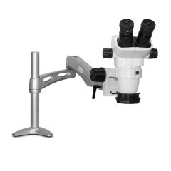 SSZ-II Series Binocular Microscope with Articulating Arm, High Intensity LED Ring Light & Polarizer