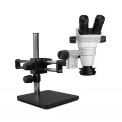 Scienscope SZ-PK5D-R3 SSZ-II Series Binocular Microscope with Dual Boom Stand