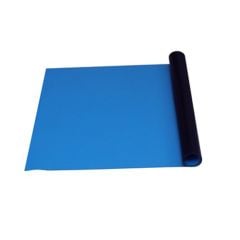 SCS 770200 R1 Smooth Dual-Layer Dissipative Rubber Mat, Blue, 0.08