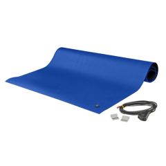SCS 8900 Series Smooth Dual-Layer Rubber Workstation Mat Kit