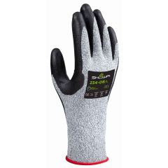 Showa Glove 234 Foam Nitrile Palm Coated HPPE 15-Gauge Cut-Resistant Gloves