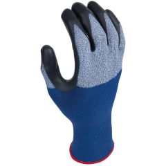 Showa Glove 382 Nitrile Embossed Foam Coated 13-Gauge Microfiber/General Purpose Nylon Gloves