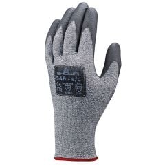 Showa Glove 546 DURACoil™ Polyurethane Foam Palm Coated 13-Gauge Cut-Resistant Gloves