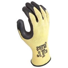 Showa Glove S-TEX303 Hagane Coil® Kevlar® Rubber Palm Coated 10-Gauge Cut-Resistant Gloves