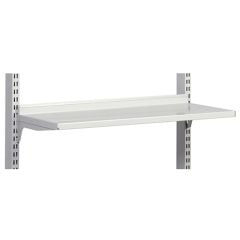 Treston US-836028-49 M30 Upright Mounted Steel Shelf with Lip for 12" x 28" Workbenches